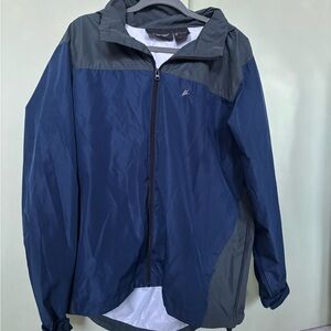 Frogg Toggs Men's Navy & Gray Lightweight Rain Jacket